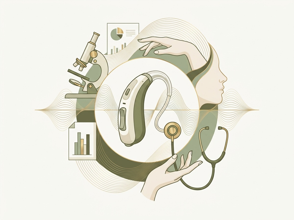 Illustration d'une expertise auditive premium